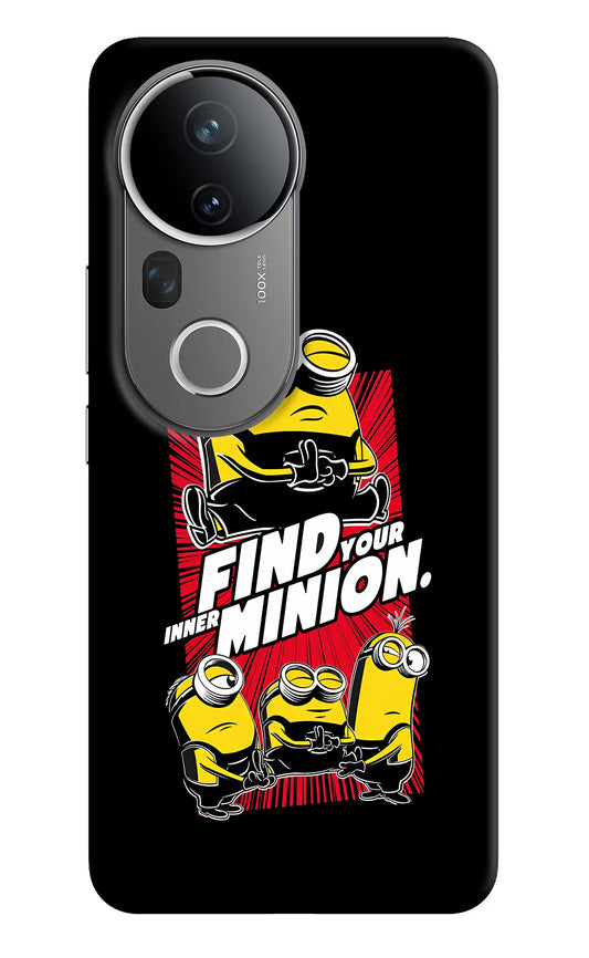 Find your inner Minion Vivo T4 Ultra 5G Hard Case Back Cover by Casekaro
