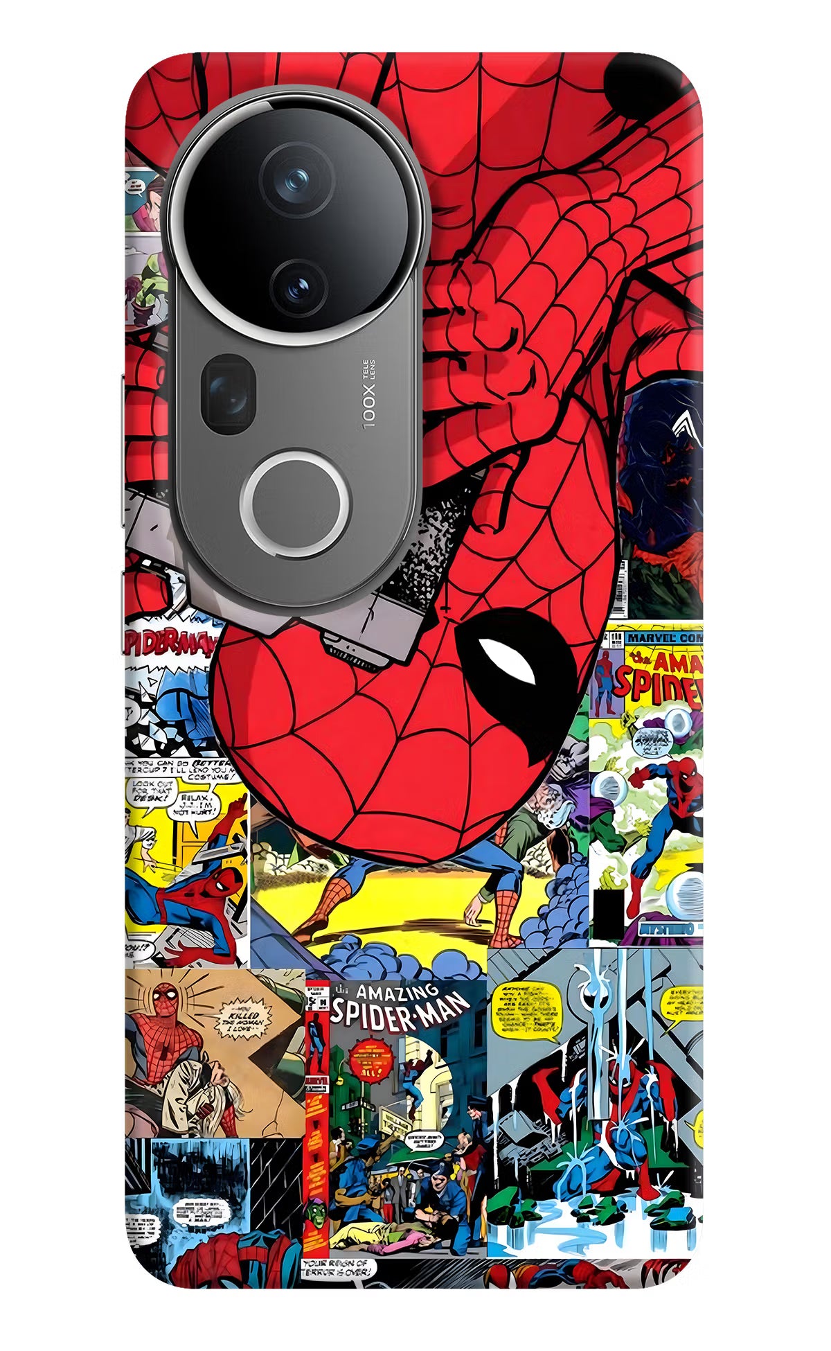 Spider Man Vivo T4 Ultra 5G Hard Case Back Cover by Casekaro
