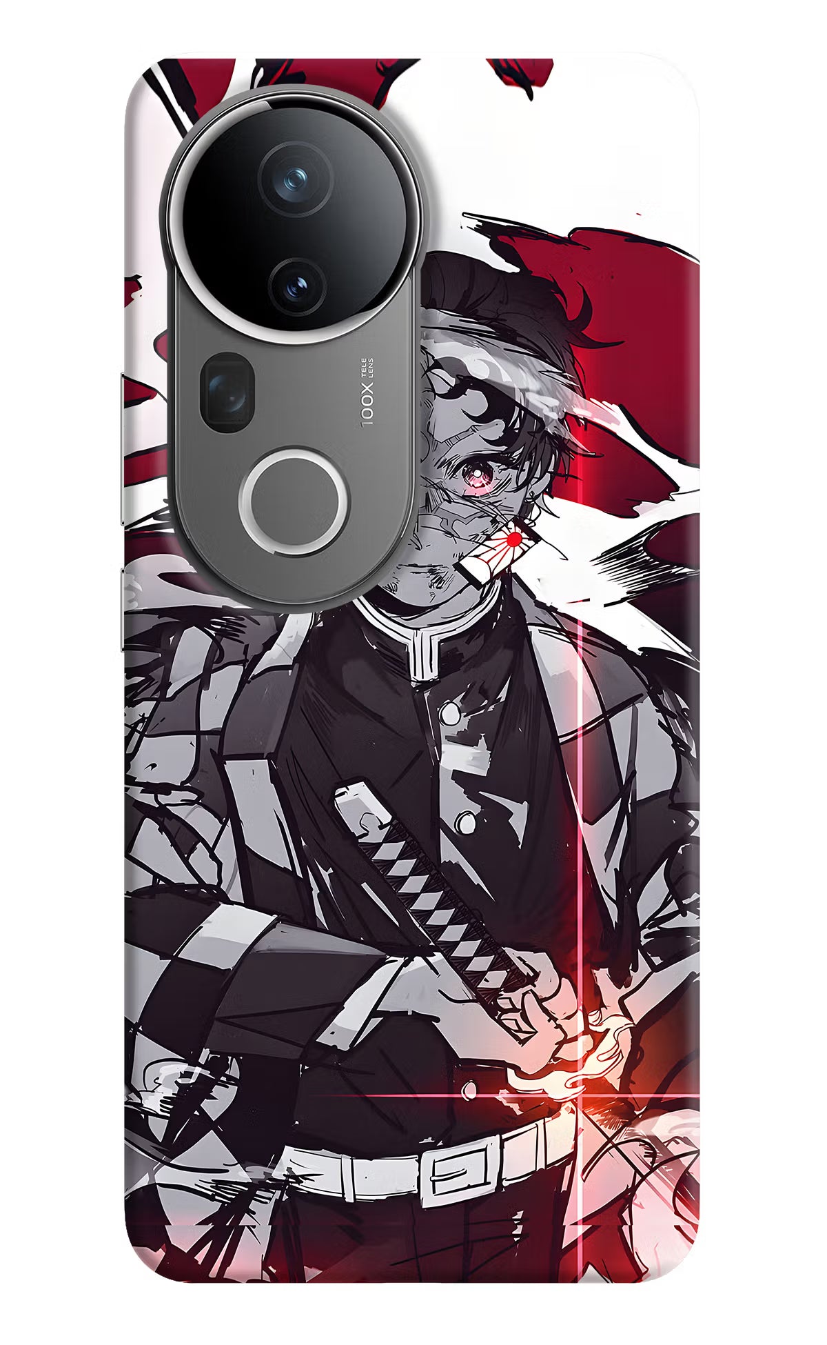 Demon Slayer Vivo T4 Ultra 5G Hard Case Back Cover by Casekaro