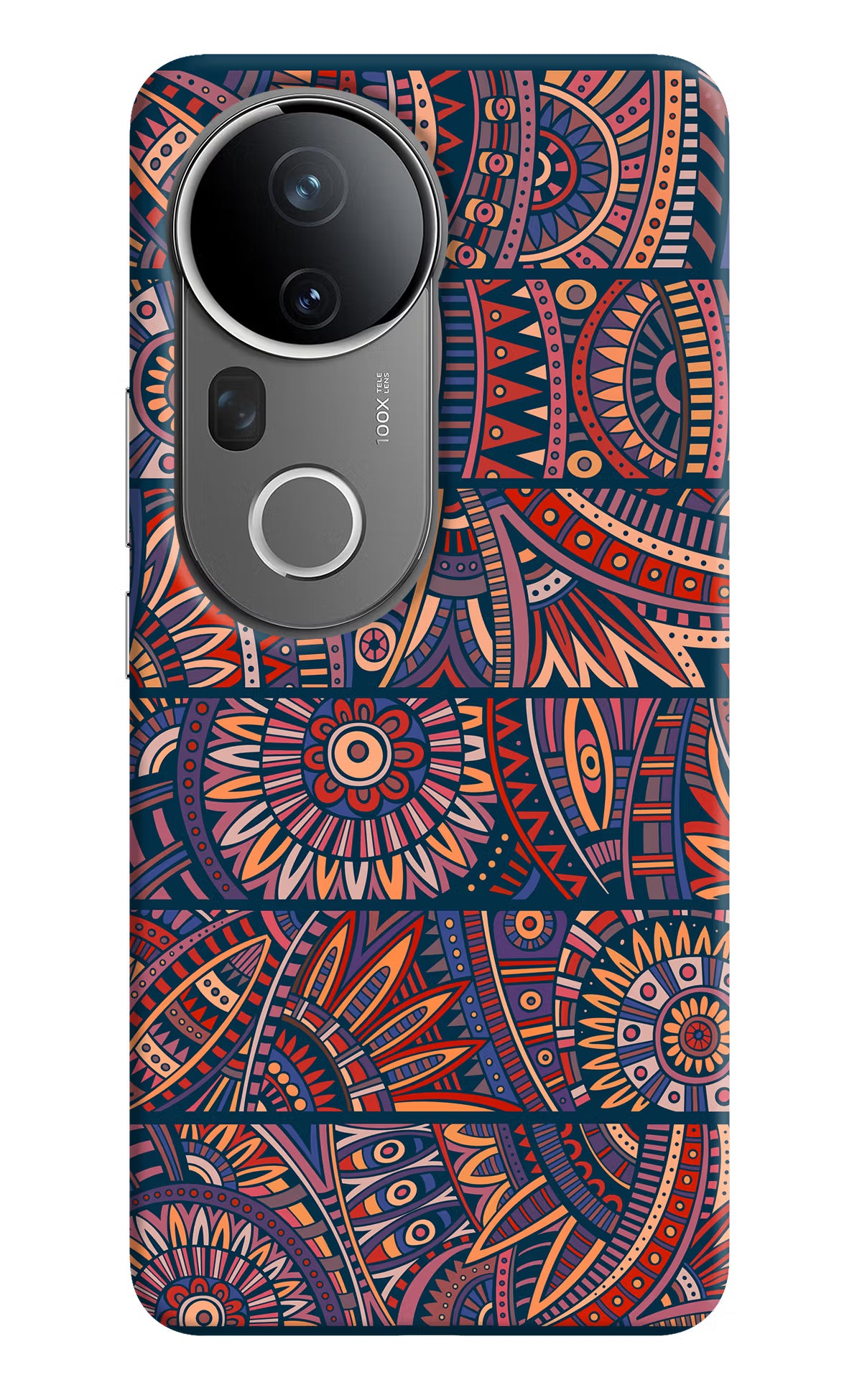 African Culture Design Vivo T4 Ultra 5G Hard Case Back Cover by Casekaro