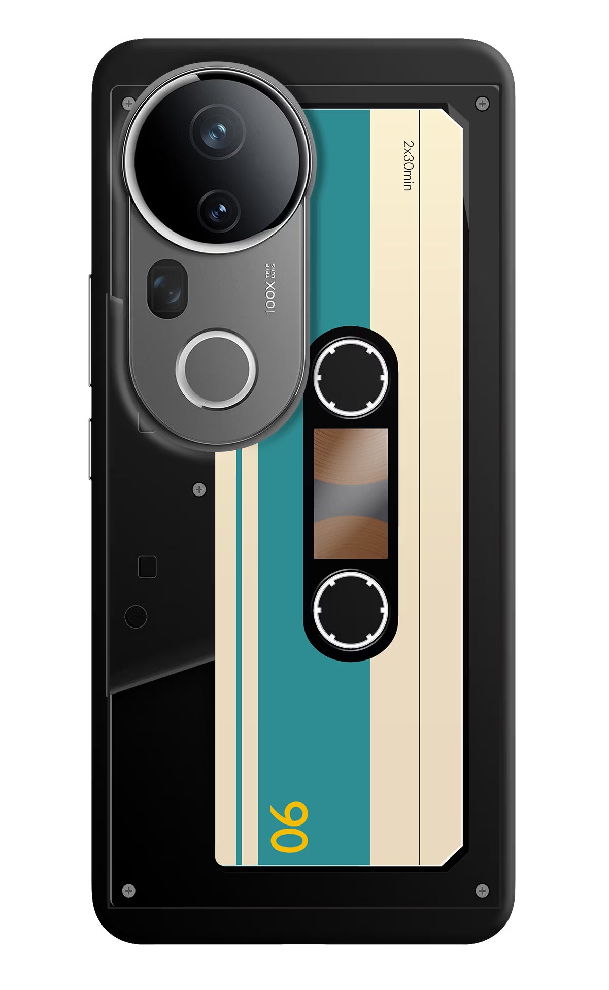 Cassette Vivo T4 Ultra 5G Hard Case Back Cover by Casekaro