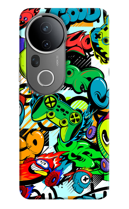 Game Doodle Vivo T4 Ultra 5G Hard Case Back Cover by Casekaro