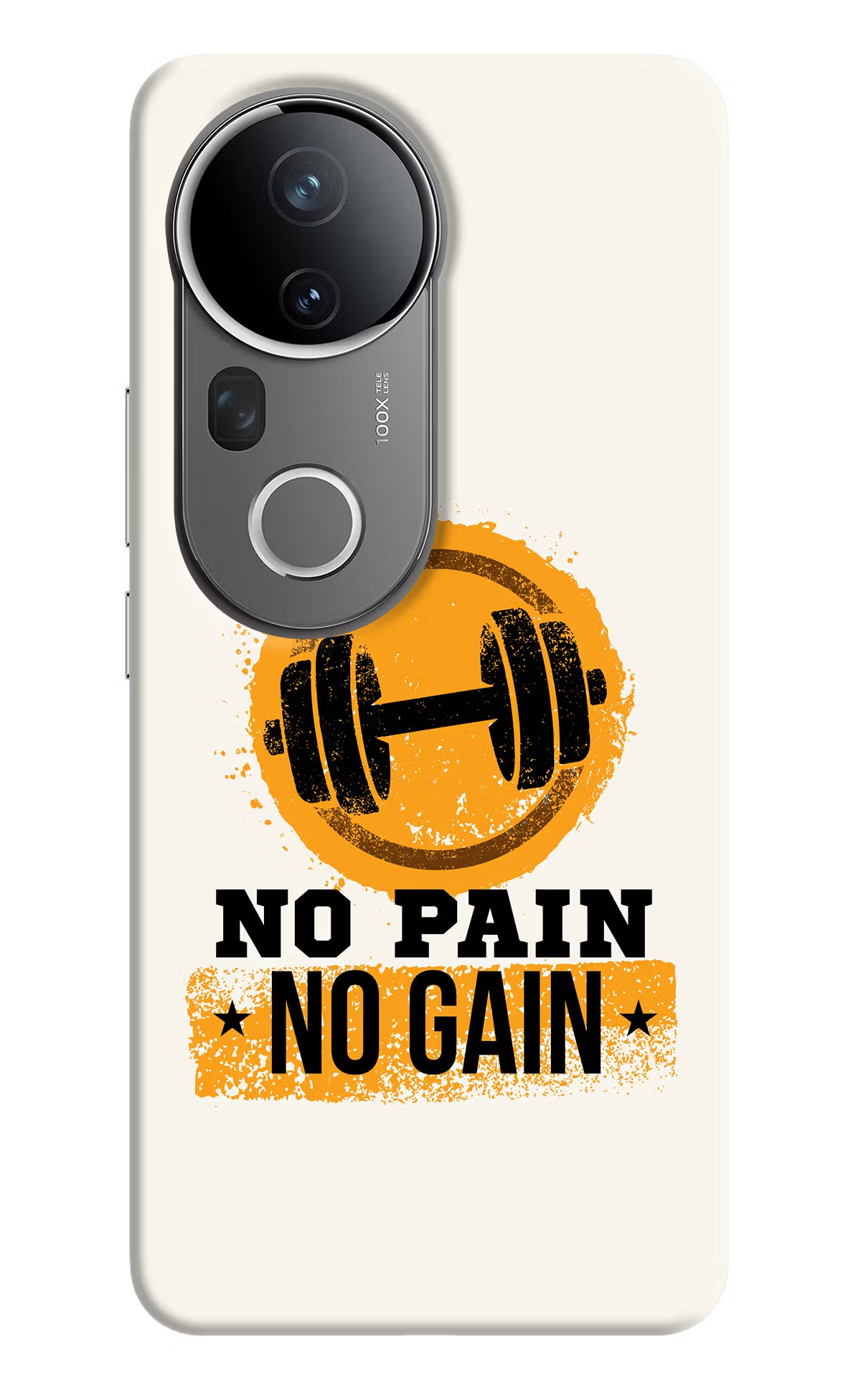 No Pain No Gain Vivo T4 Ultra 5G Hard Case Back Cover by Casekaro