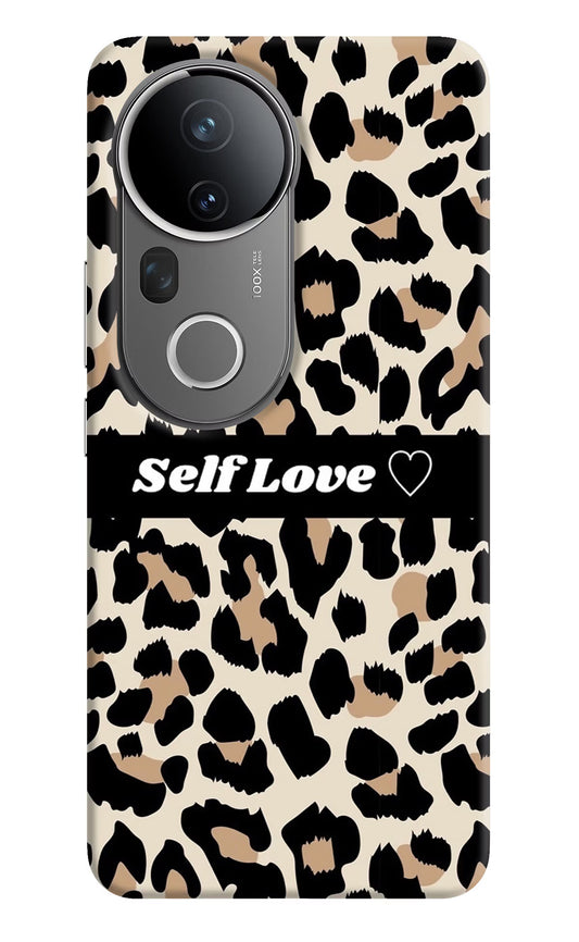 Leopard Print Self Love Vivo T4 Ultra 5G Hard Case Back Cover by Casekaro