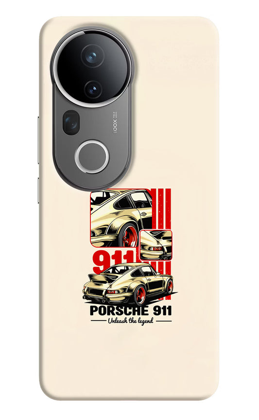 Classic Porsche 911 Vivo T4 Ultra 5G Hard Case Back Cover by Casekaro