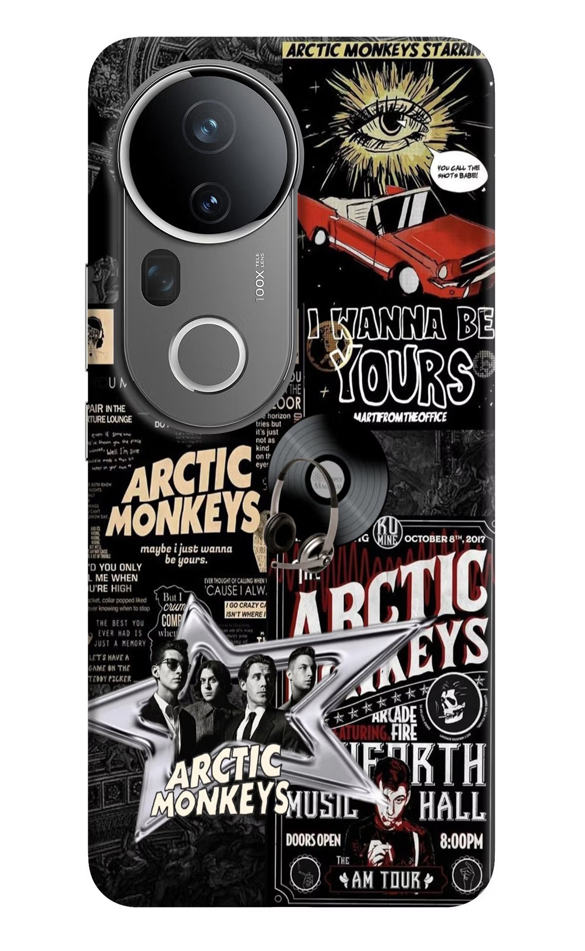 Arctic Monkeys Vivo T4 Ultra 5G Hard Case Back Cover by Casekaro