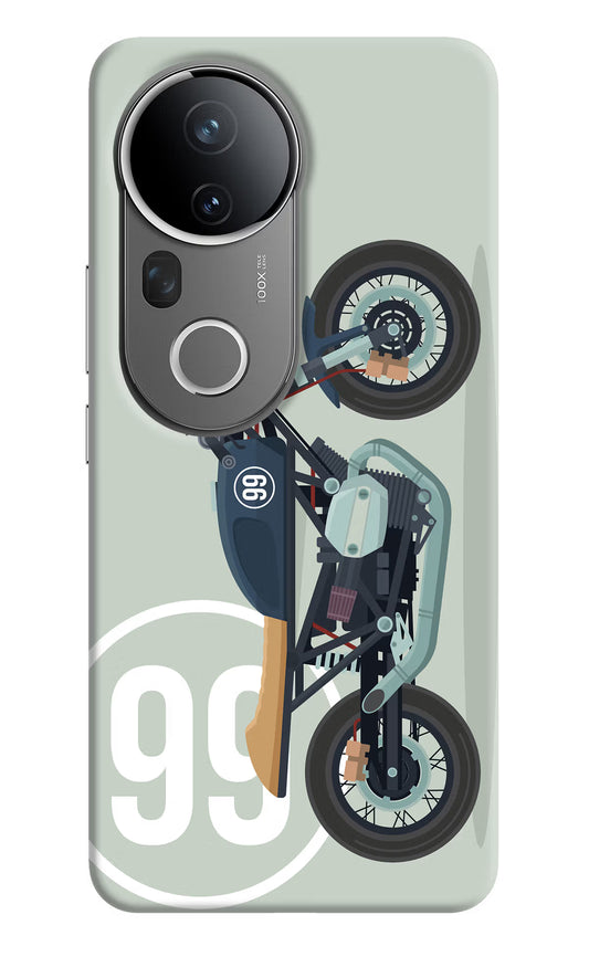 Classic Cafe Racer 99 Vivo T4 Ultra 5G Hard Case Back Cover by Casekaro