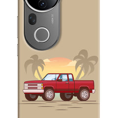 Desert Classic Drive Vivo T4 Ultra 5G Hard Case Back Cover by Casekaro