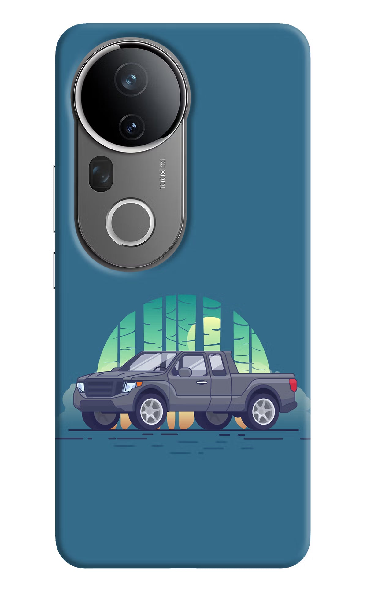 Retro Garage Vibe Vivo T4 Ultra 5G Hard Case Back Cover by Casekaro