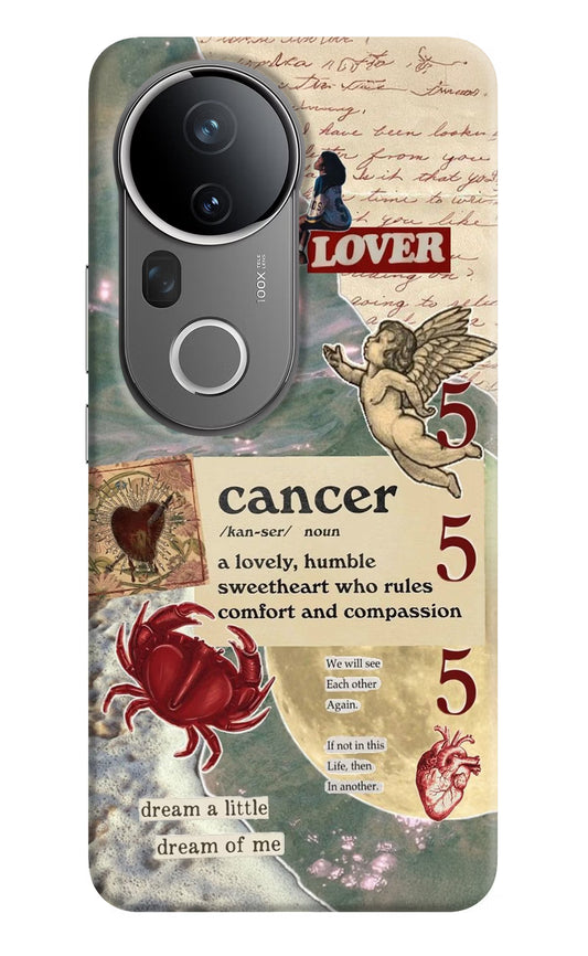 Cancer Zodiac Vivo T4 Ultra 5G Hard Case Back Cover by Casekaro