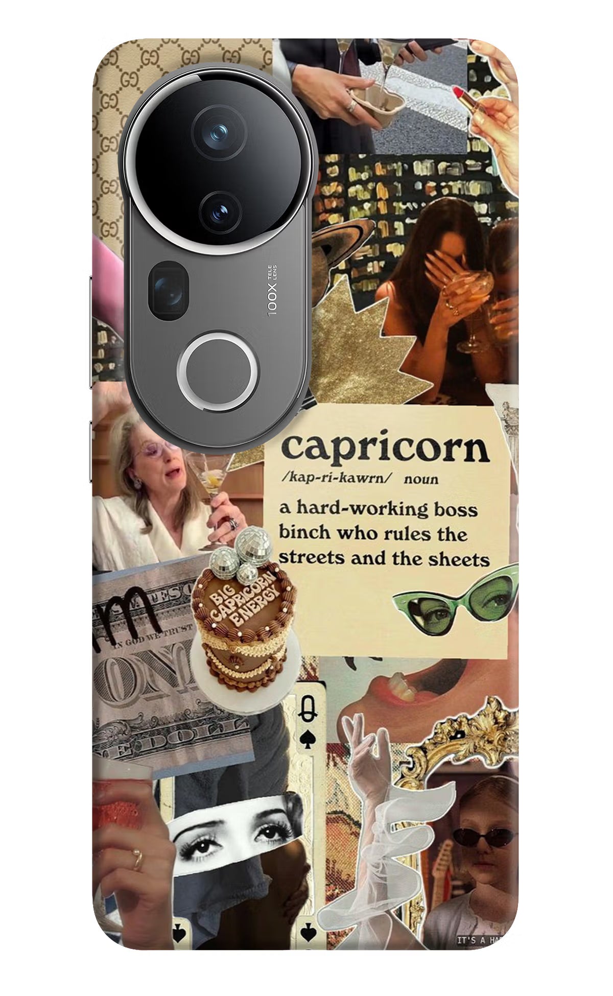 Capricorn Zodiac Vivo T4 Ultra 5G Hard Case Back Cover by Casekaro