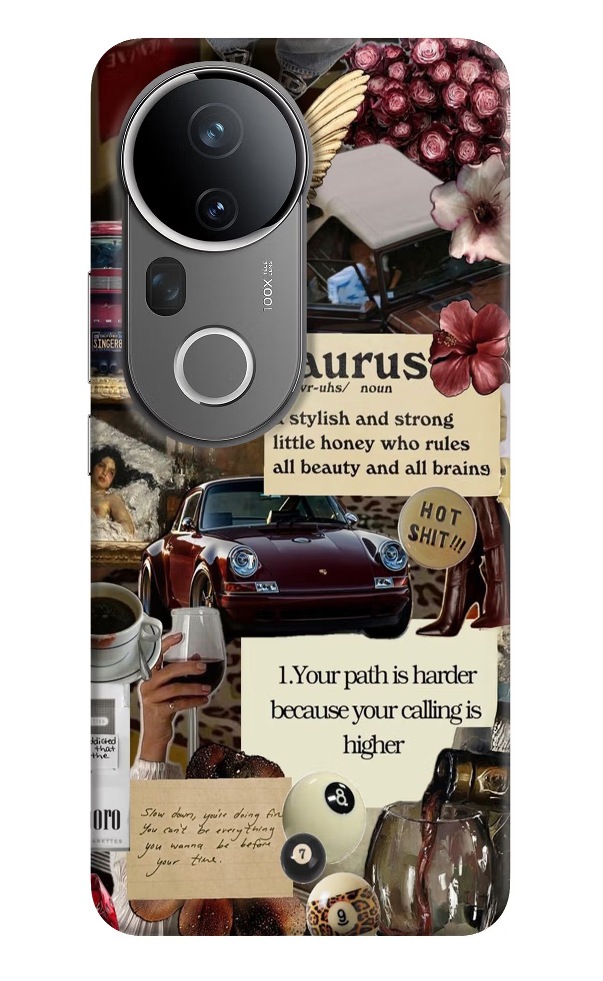 Taurus Zodiac Vivo T4 Ultra 5G Hard Case Back Cover by Casekaro