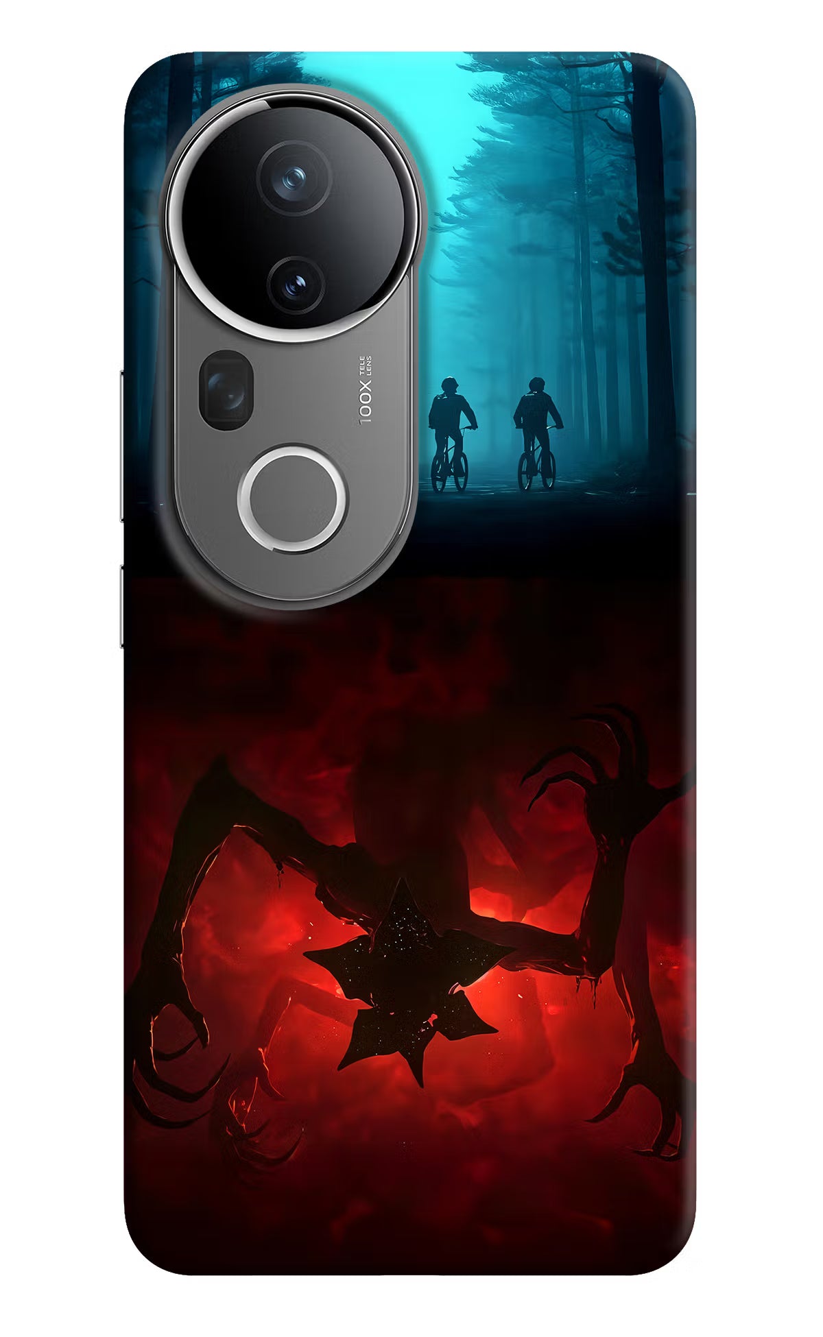 Ordinary Things Downside Up Vivo T4 Ultra 5G Hard Case Back Cover by Casekaro