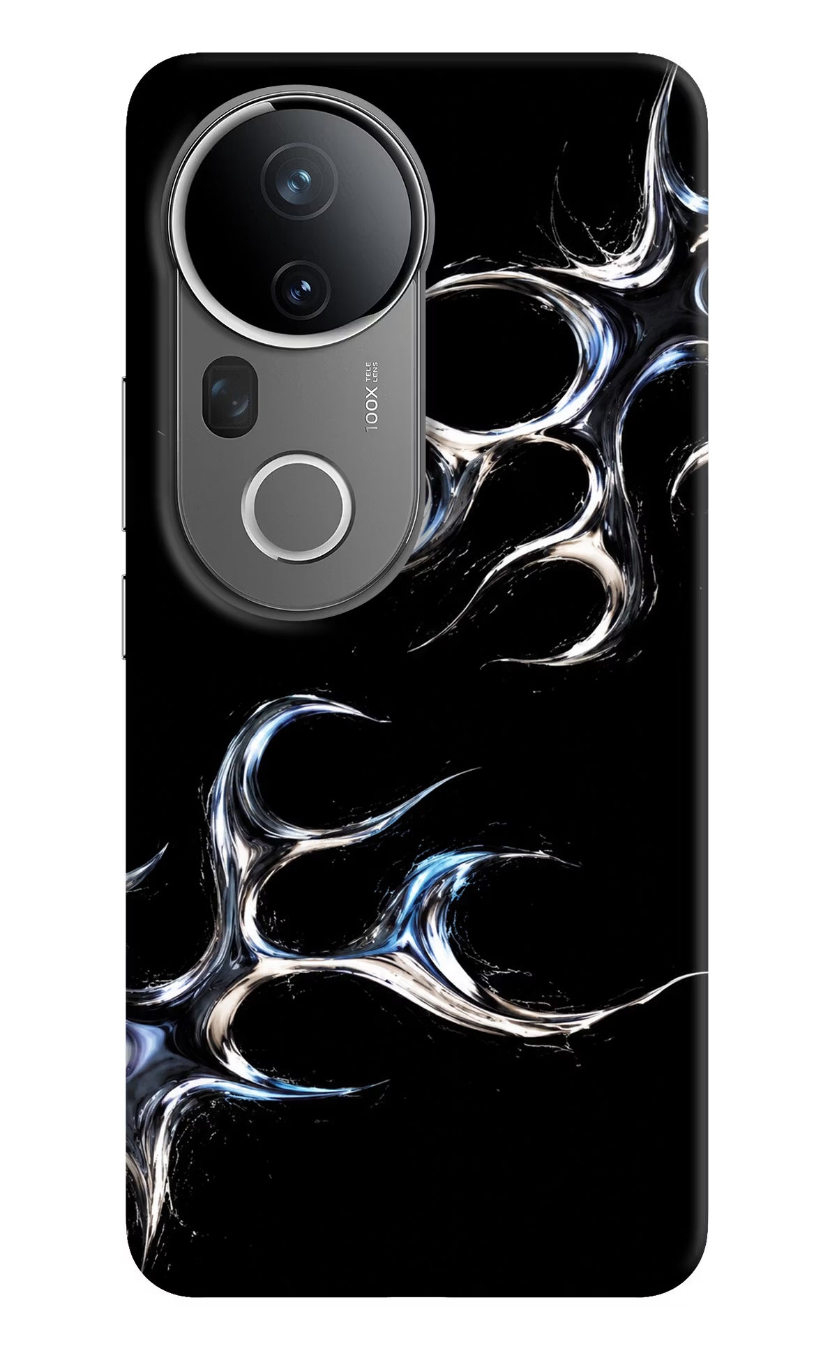 Chrome Tribal Vivo T4 Ultra 5G Hard Case Back Cover by Casekaro