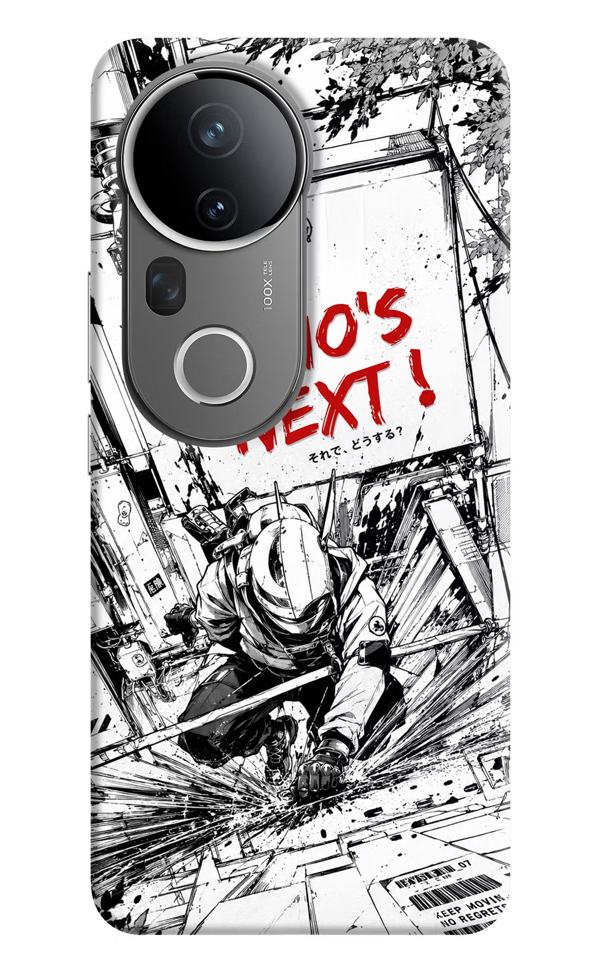 Who's Next Vivo T4 Ultra 5G Hard Case Back Cover by Casekaro