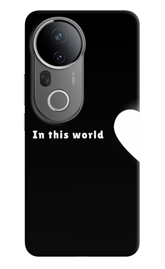 This World Vivo T4 Ultra 5G Hard Case Back Cover by Casekaro