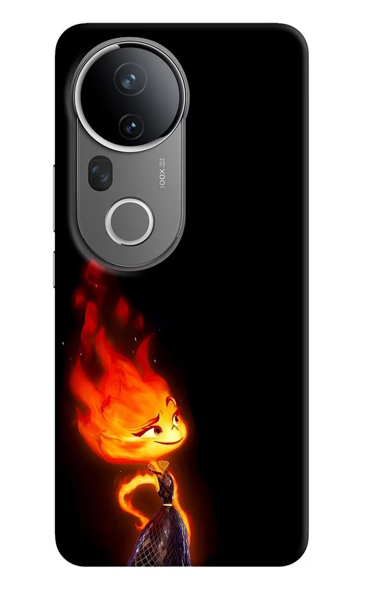 Ember Flame Vivo T4 Ultra 5G Hard Case Back Cover by Casekaro
