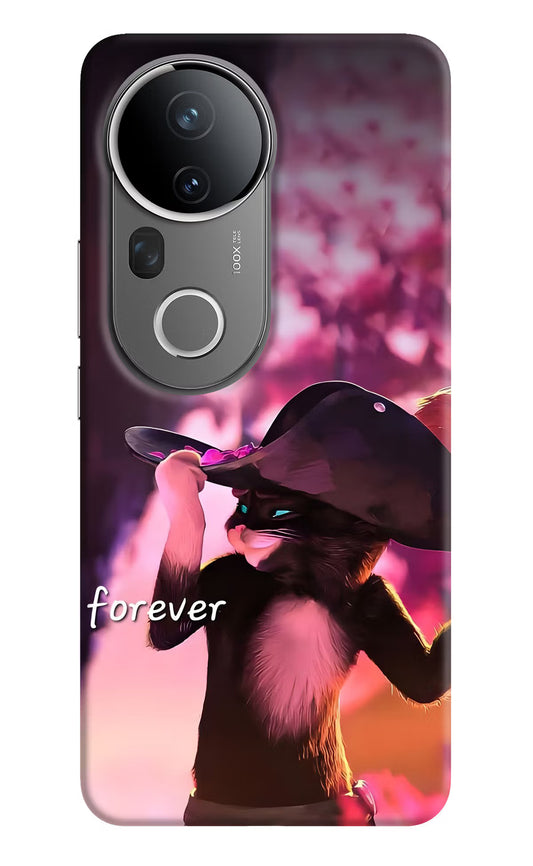 Forever Cat Vivo T4 Ultra 5G Hard Case Back Cover by Casekaro