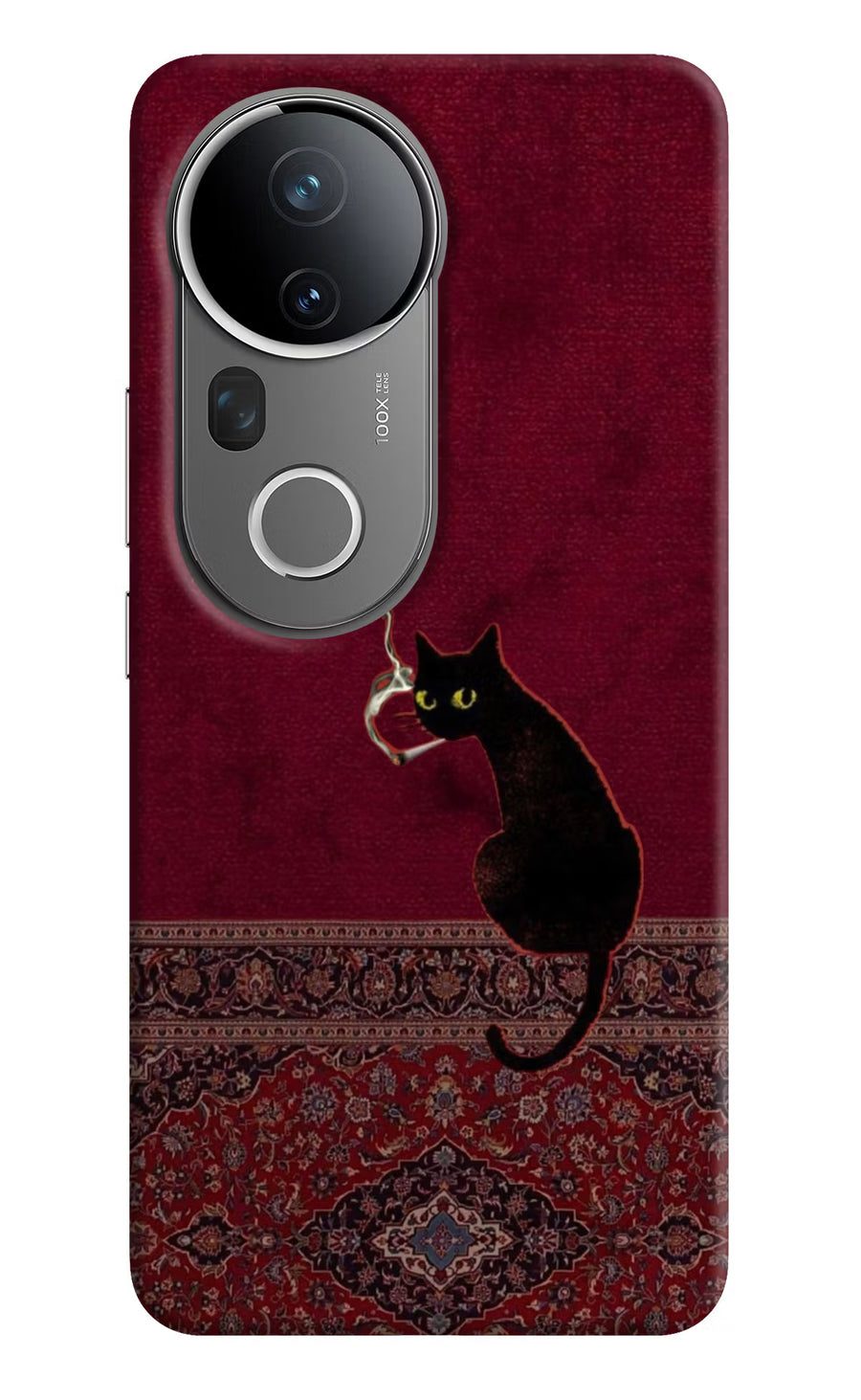 Midnight Cat Vivo T4 Ultra 5G Back Cover, Hard case