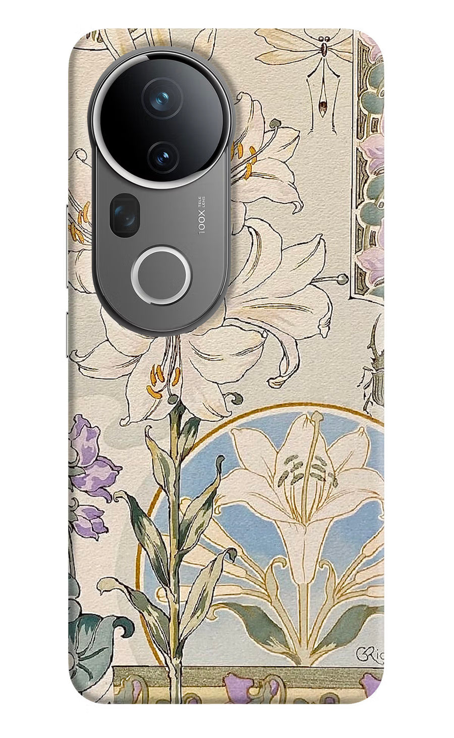White Lily Vivo T4 Ultra 5G Back Cover, Hard case