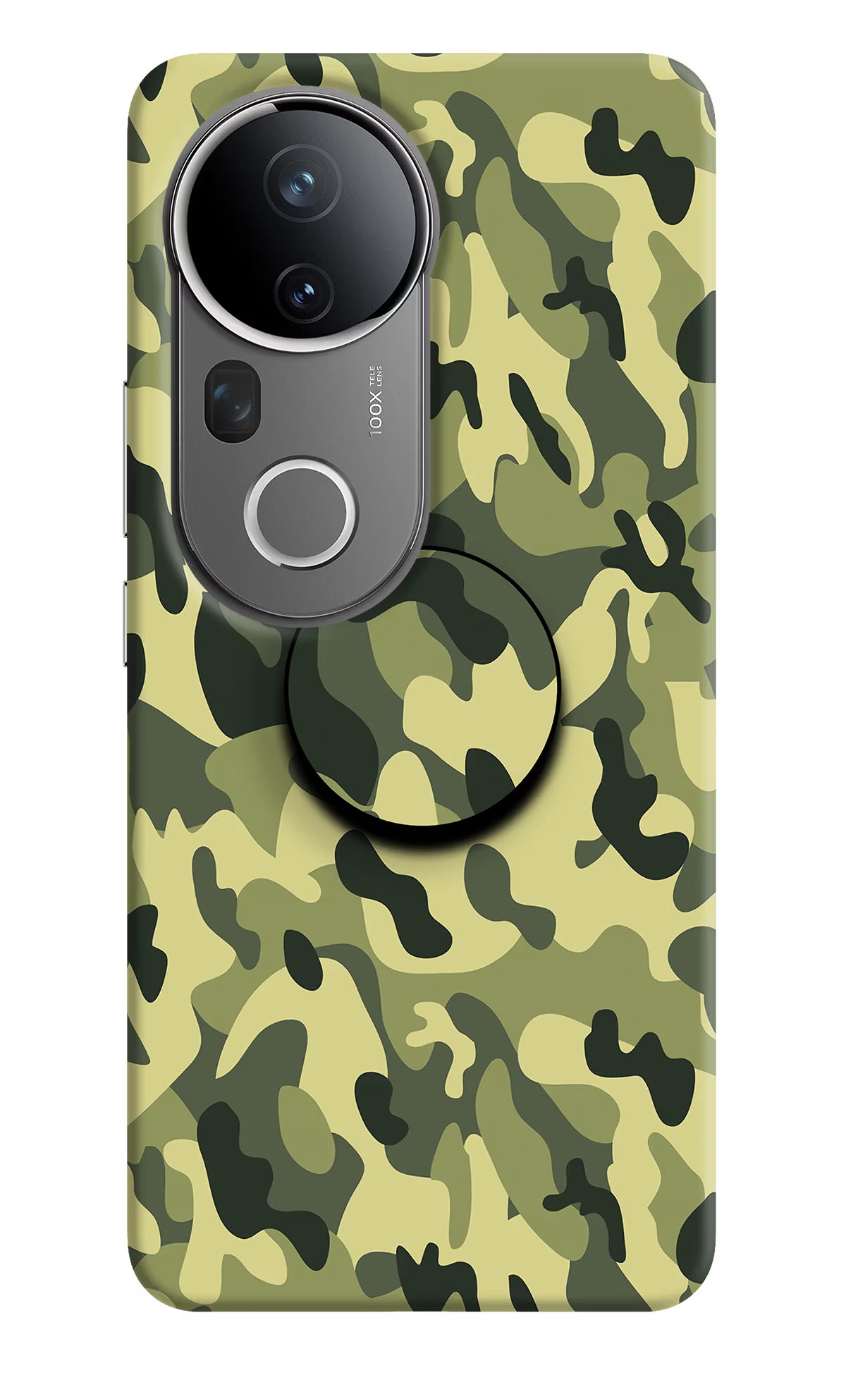 Camouflage Vivo T4 Ultra 5G Pop Case by Casekaro