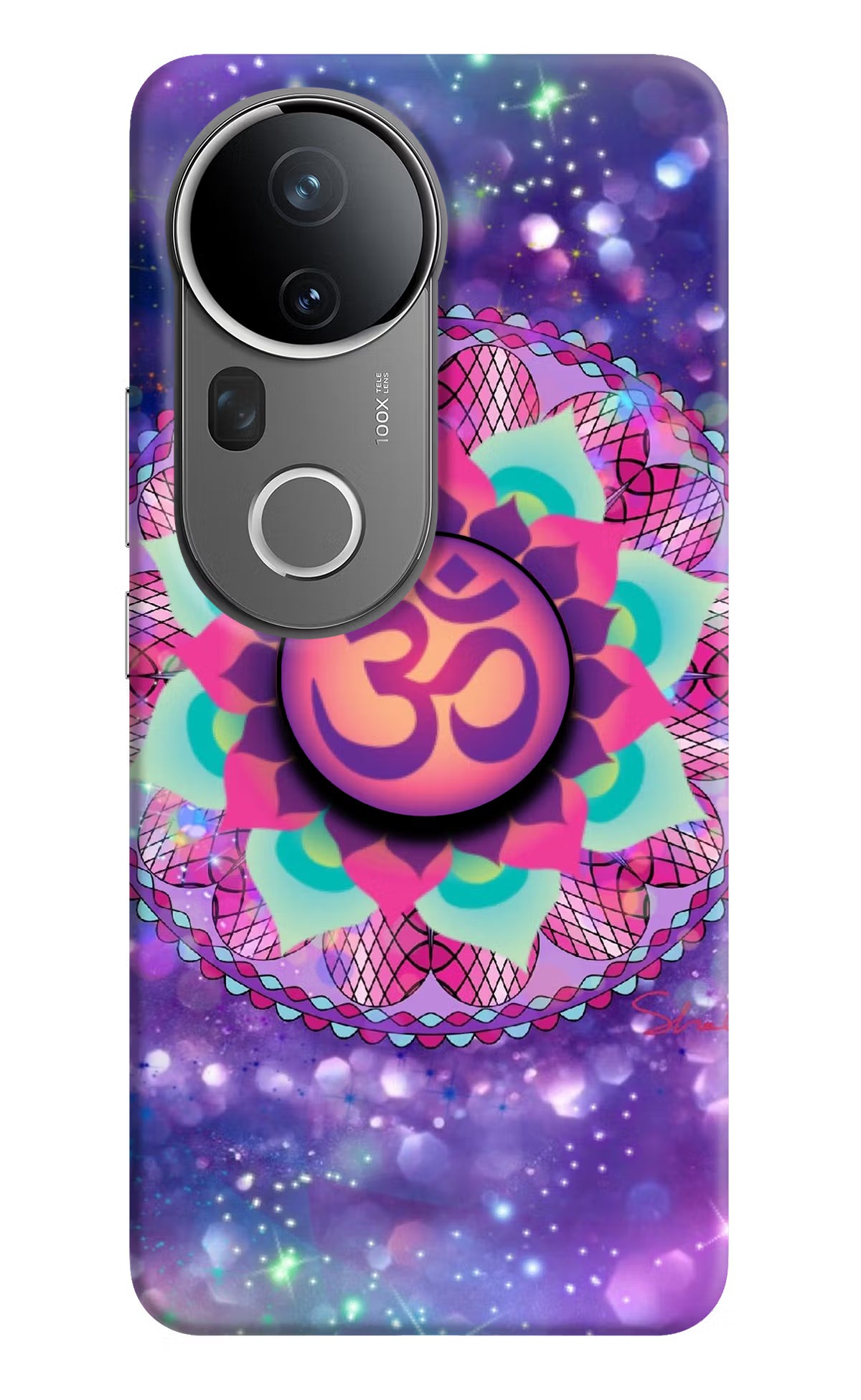 Om Purple Vivo T4 Ultra 5G Pop Case by Casekaro