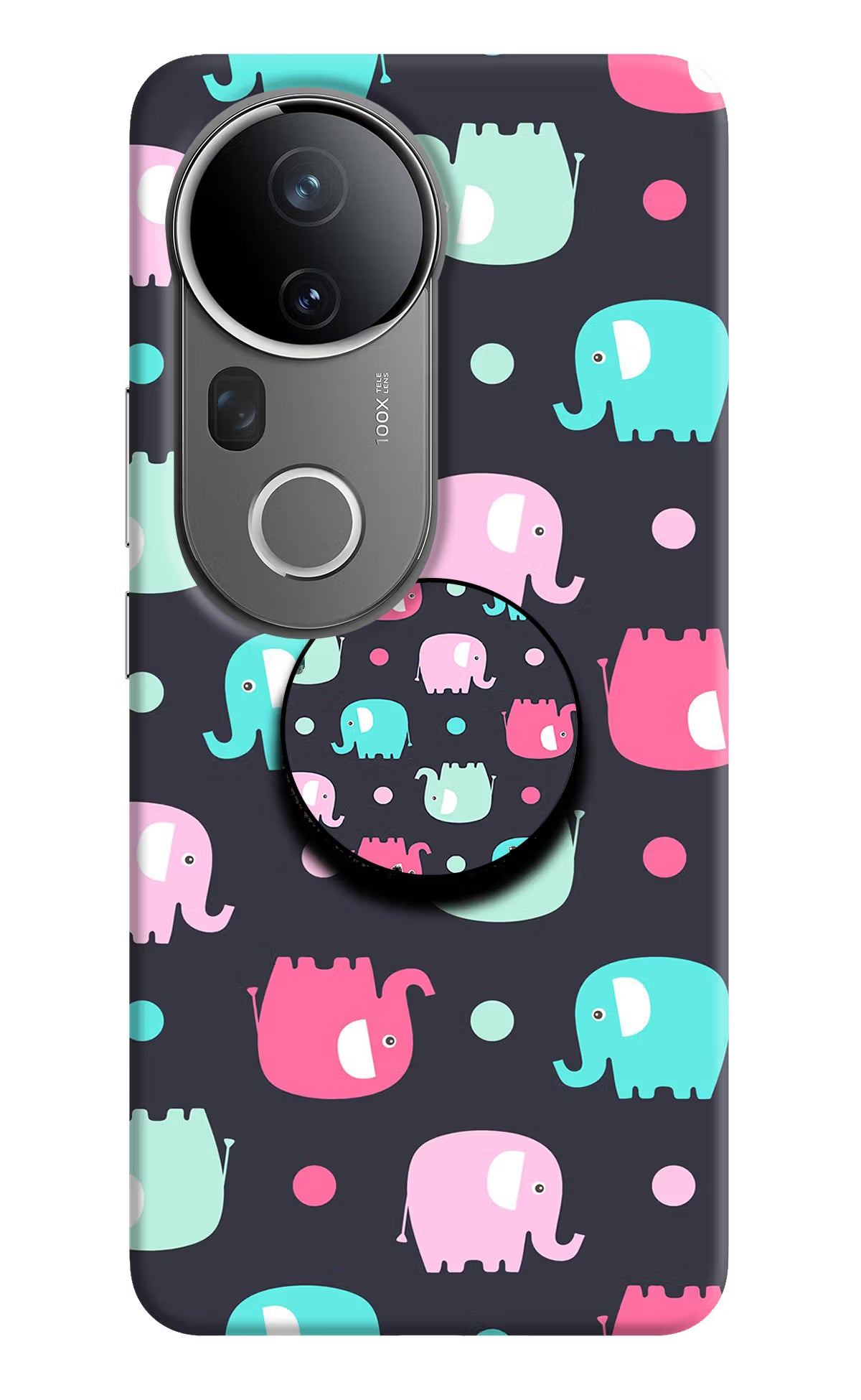 Baby Elephants Vivo T4 Ultra 5G Pop Case by Casekaro