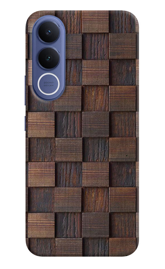 Wooden Cube Design Vivo V70 FE 5G Hard Case Back Cover by Casekaro