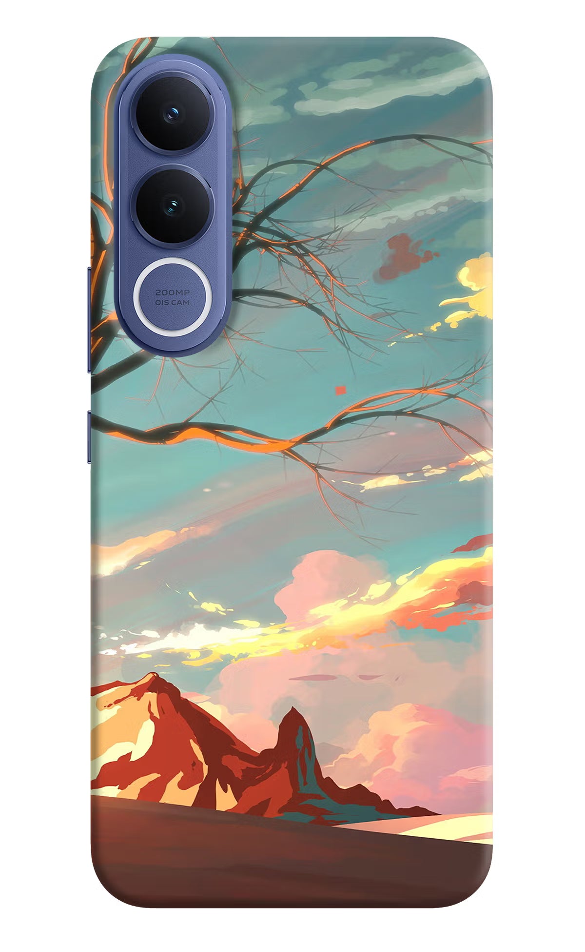 Scenery Vivo V70 FE 5G Hard Case Back Cover by Casekaro