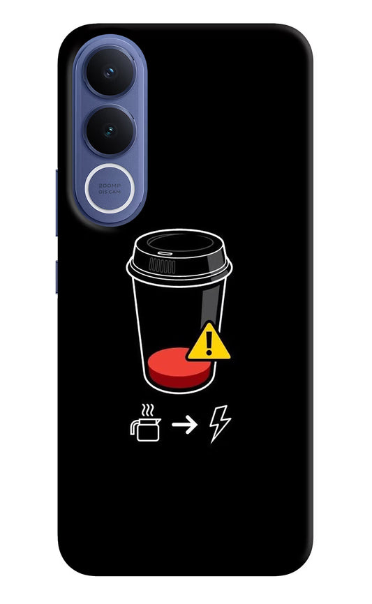 Coffee Vivo V70 FE 5G Hard Case Back Cover by Casekaro