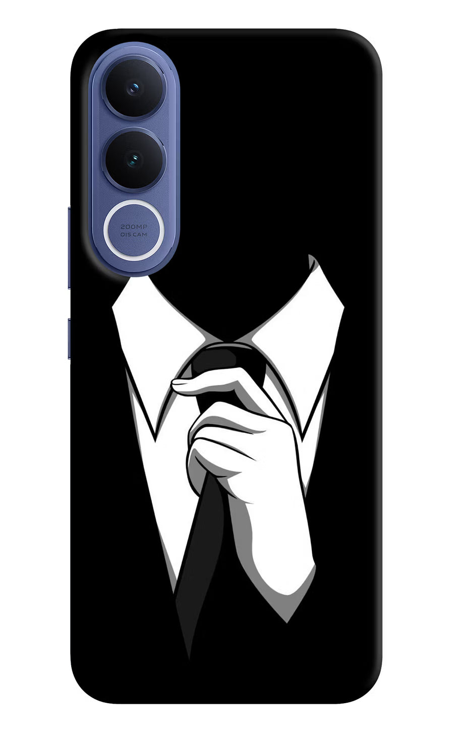 Black Tie Vivo V70 FE 5G Back Cover, Hard case