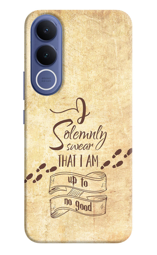I Solemnly swear that i up to no good Vivo V70 FE 5G Hard Case Back Cover by Casekaro
