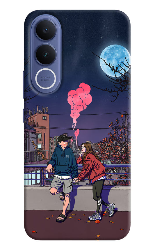 Chilling Couple Vivo V70 FE 5G Hard Case Back Cover by Casekaro