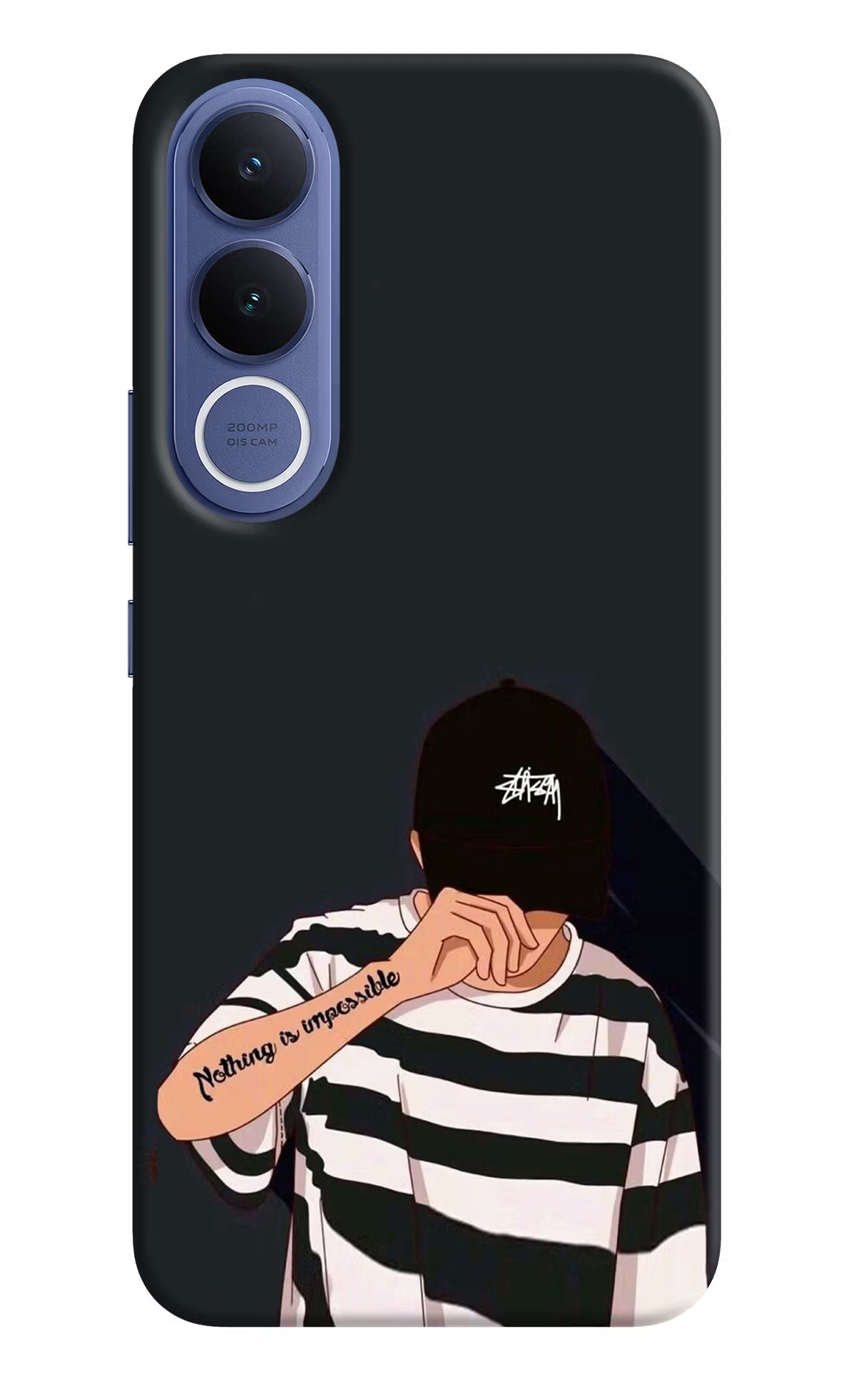 Aesthetic Boy Vivo V70 FE 5G Hard Case Back Cover by Casekaro