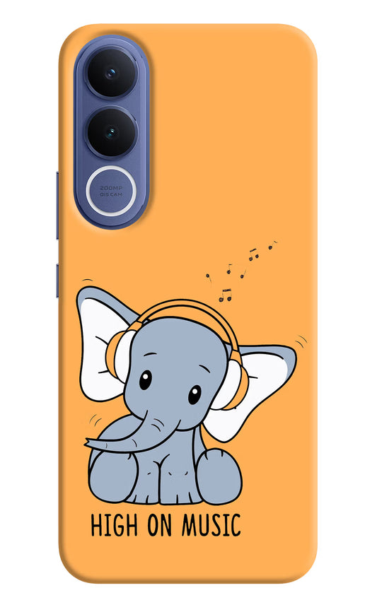 High On Music Vivo V70 FE 5G Hard Case Back Cover by Casekaro