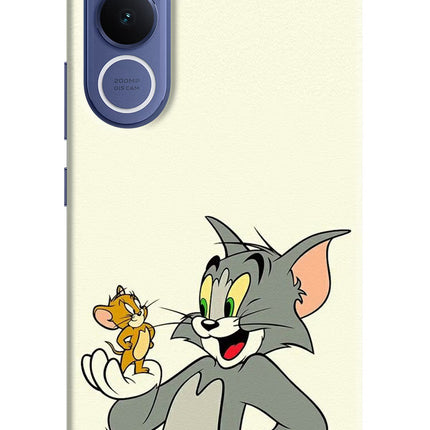 Tom & Jerry Vivo V70 FE 5G Hard Case Back Cover by Casekaro