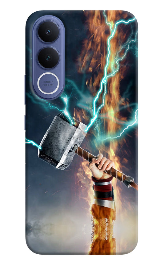 Thor Hammer Mjolnir Vivo V70 FE 5G Hard Case Back Cover by Casekaro