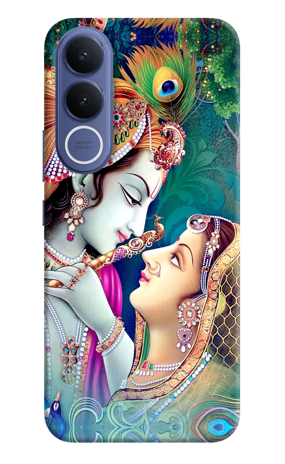 Lord Radha Krishna Vivo V70 FE 5G Hard Case Back Cover by Casekaro