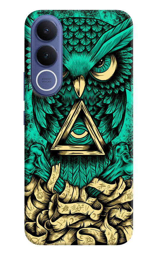 Green Owl Vivo V70 FE 5G Hard Case Back Cover by Casekaro