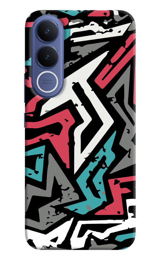 Geometric Graffiti Vivo V70 FE 5G Hard Case Back Cover by Casekaro