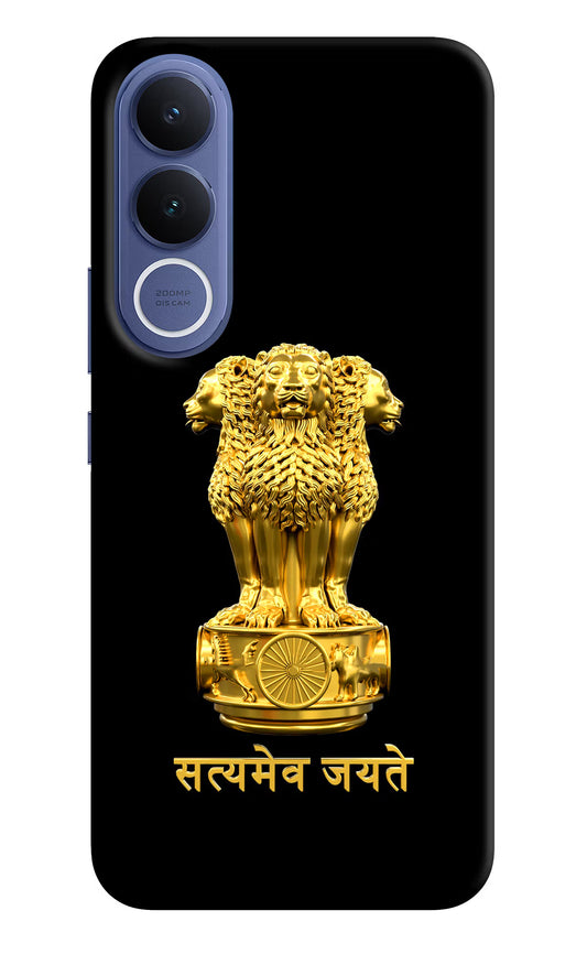 Satyamev Jayate Golden Vivo V70 FE 5G Hard Case Back Cover by Casekaro