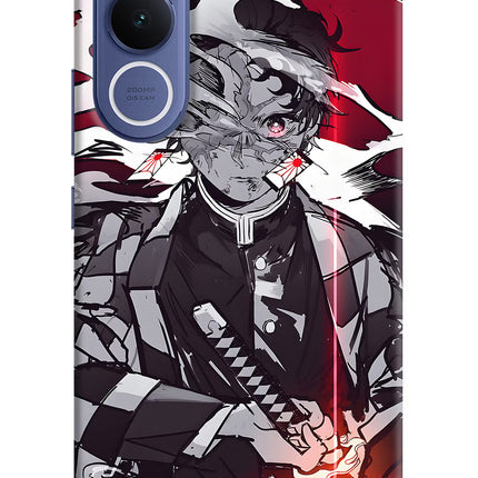 Demon Slayer Vivo V70 FE 5G Hard Case Back Cover by Casekaro