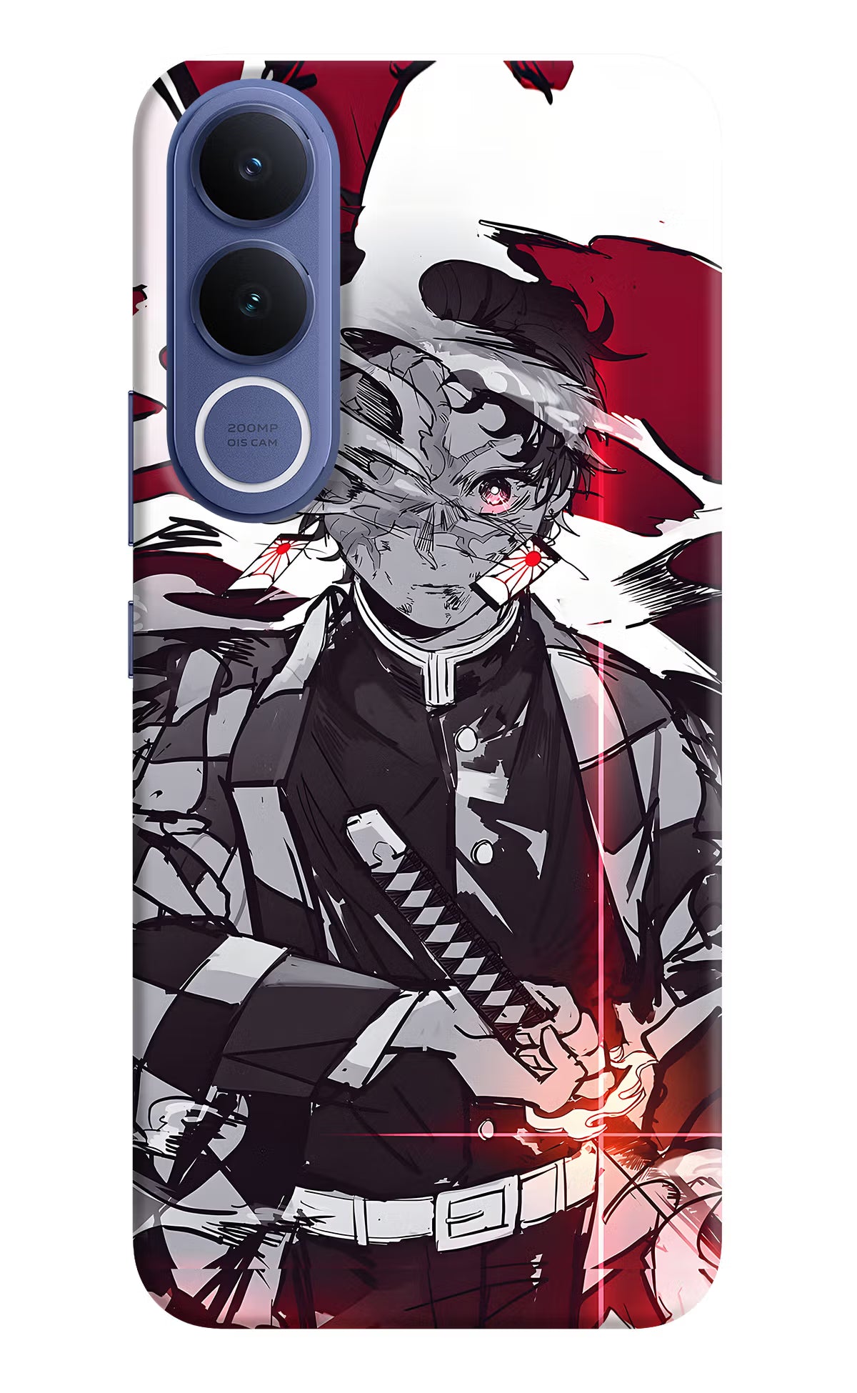 Demon Slayer Vivo V70 FE 5G Hard Case Back Cover by Casekaro