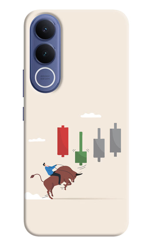 Bull Trading Momentum Vivo V70 FE 5G Hard Case Back Cover by Casekaro