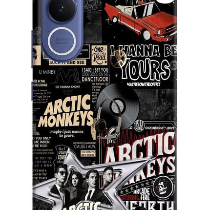 Arctic Monkeys Vivo V70 FE 5G Hard Case Back Cover by Casekaro