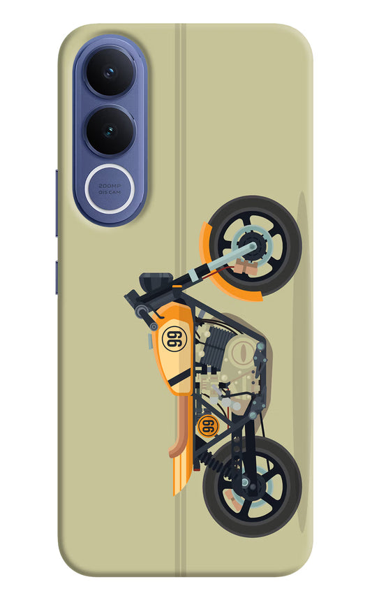 Vertical Speedster Vivo V70 FE 5G Hard Case Back Cover by Casekaro