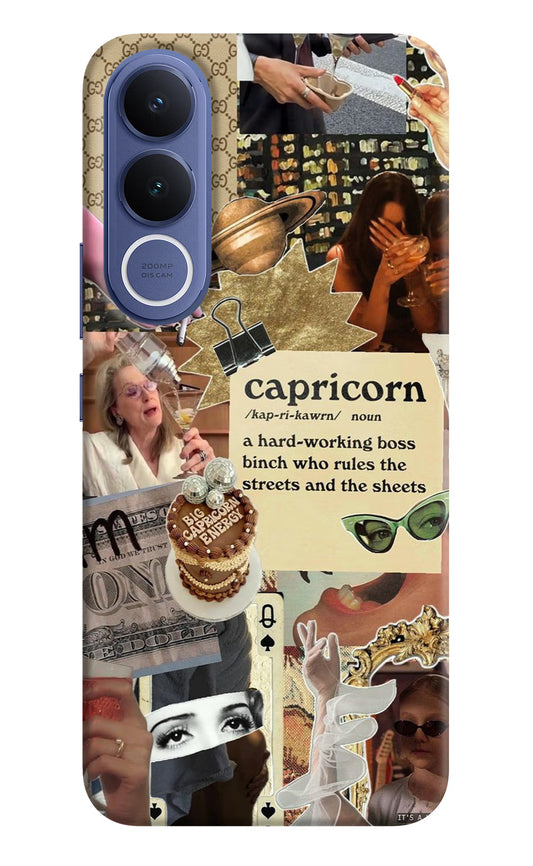Capricorn Zodiac Vivo V70 FE 5G Hard Case Back Cover by Casekaro