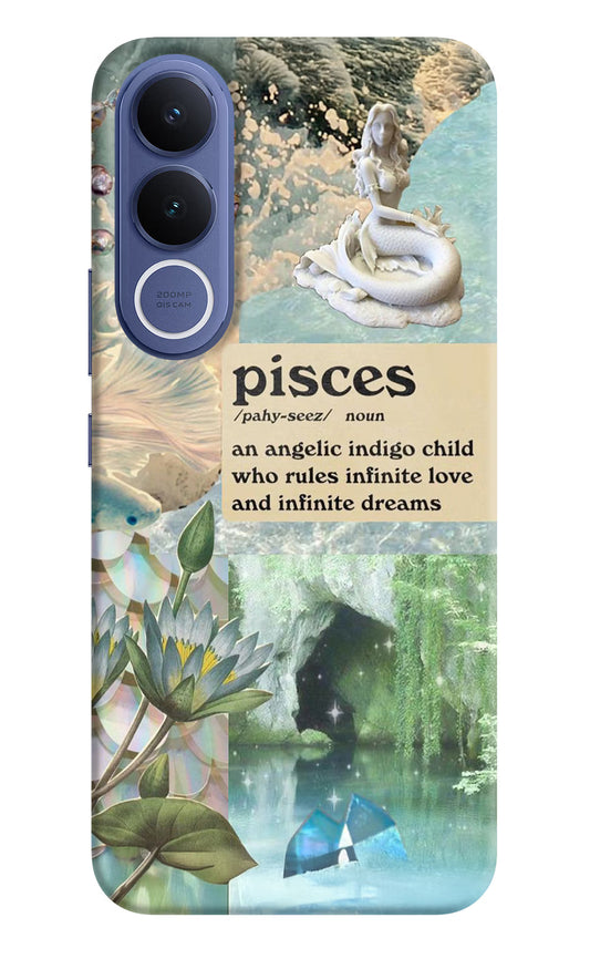 Pisces Zodiac Vivo V70 FE 5G Hard Case Back Cover by Casekaro