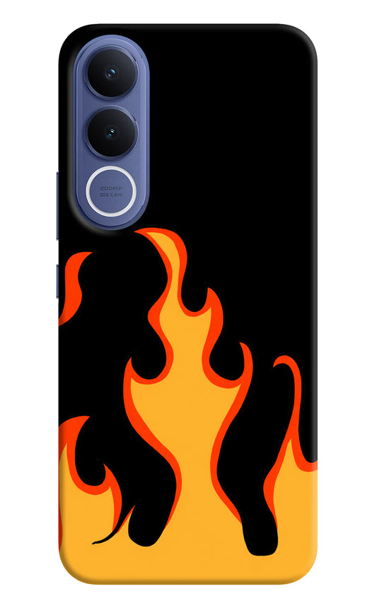 Fired Up – Black Vivo V70 FE 5G Hard Case Back Cover by Casekaro