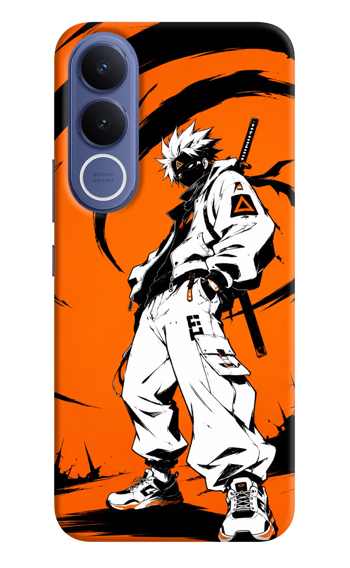 Street Samurai  Vivo V70 FE 5G Hard Case Back Cover by Casekaro